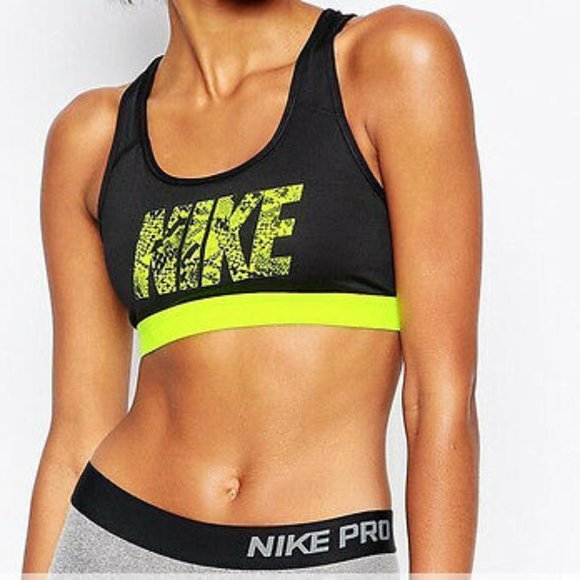 Nike Other - 🌻 2/$25 Nike Pro Sports Bra Snakeskin Print